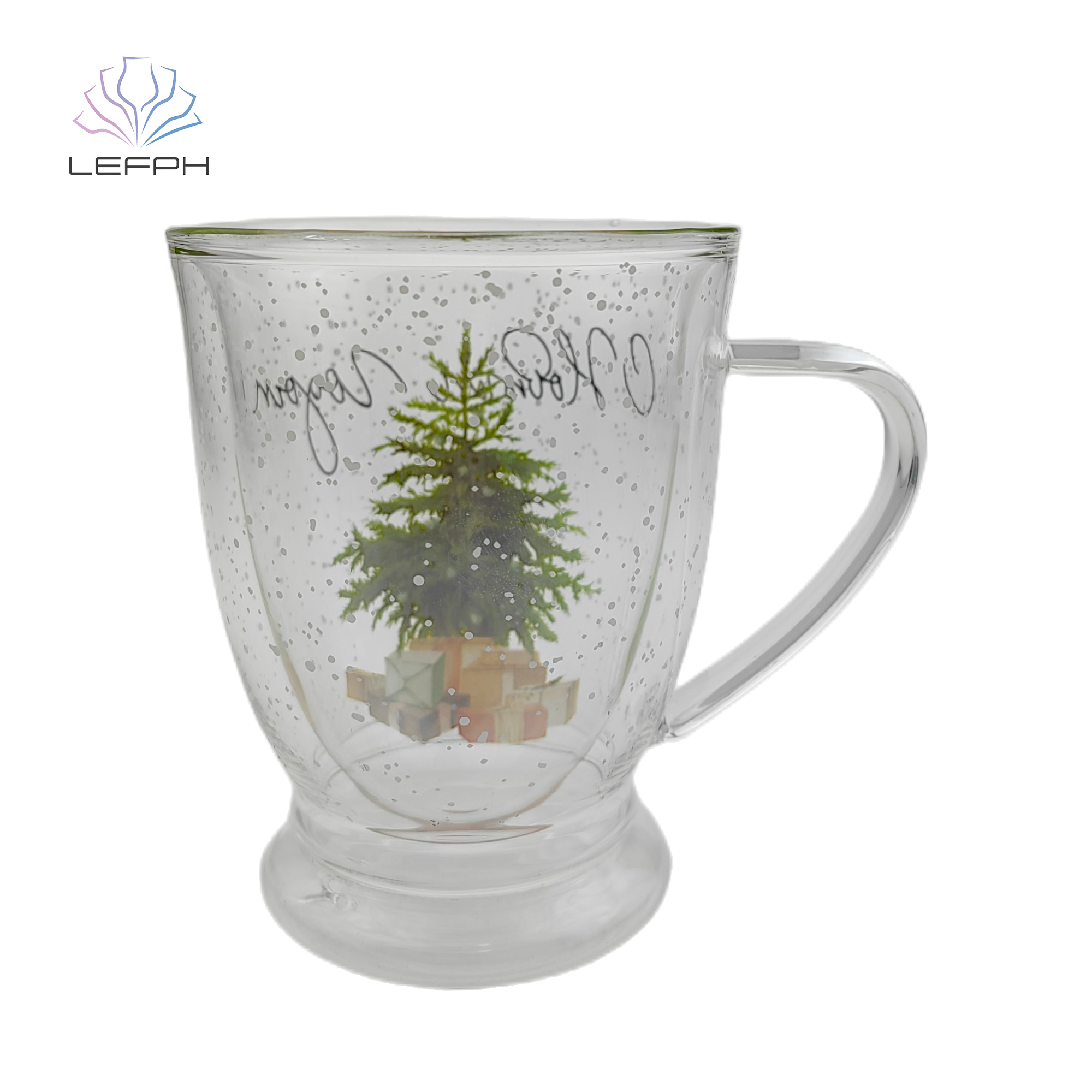 Christmas tree double cup