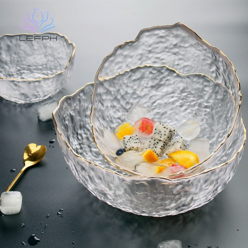 Salad glass bowl 