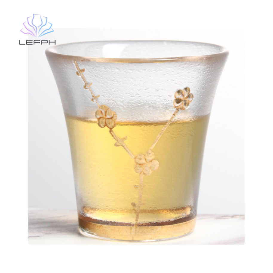 Plum blossom tea glass(1)