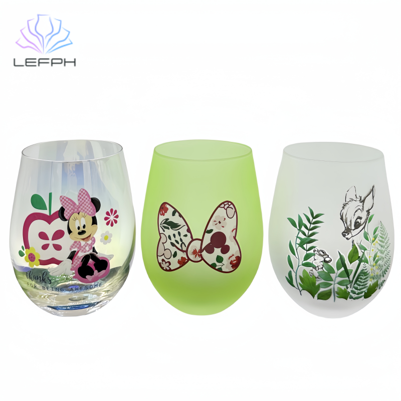 Decal scrub Laser water glass series
