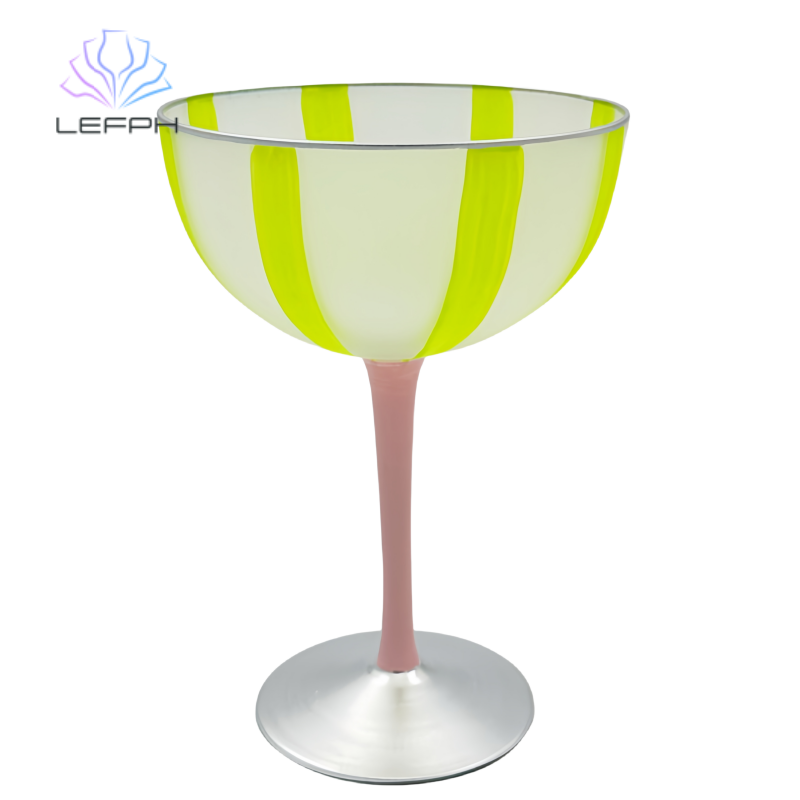 Hand-painted vertical design