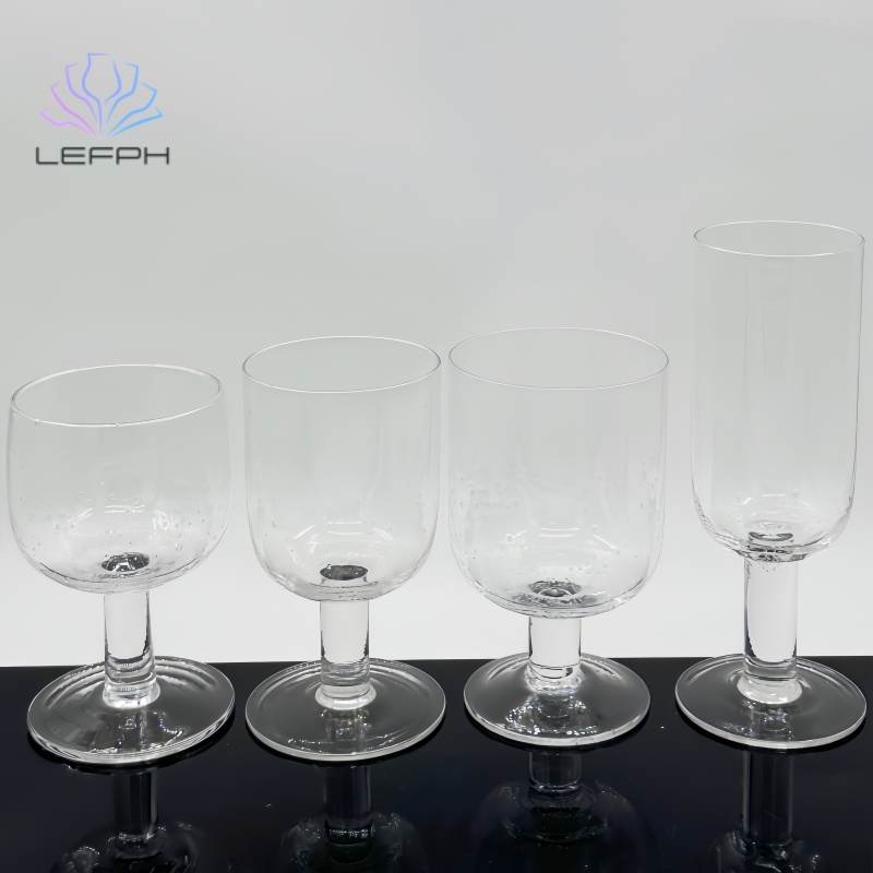 Transparent bubble glass Series A