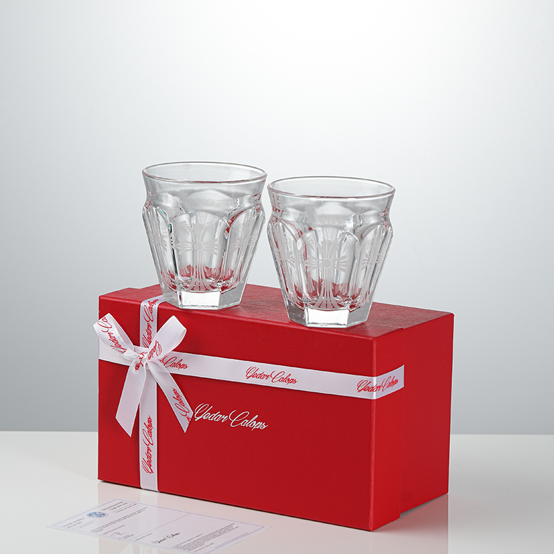 yedarcalops brand enjoy life Kroheart series coffee cup lead-free crystal glass