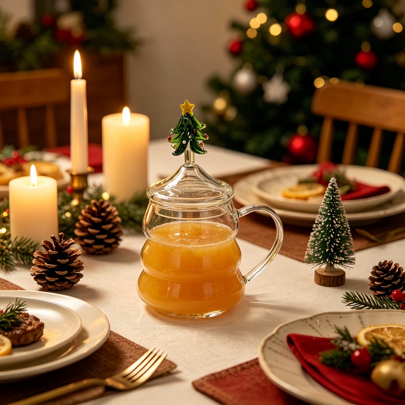 Christmas series high borosilicate cups