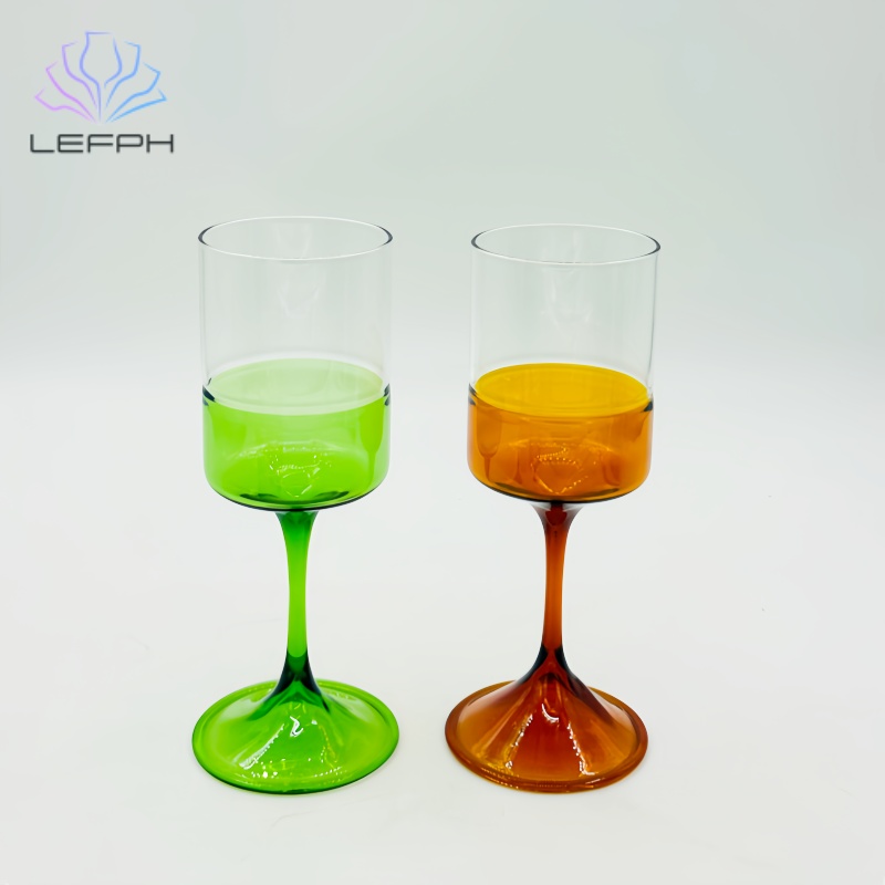 High borosilicate wine glass