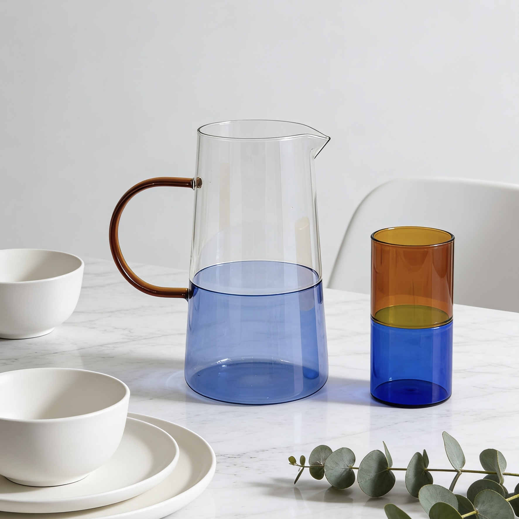 High borosilicate coffee pot and cup series